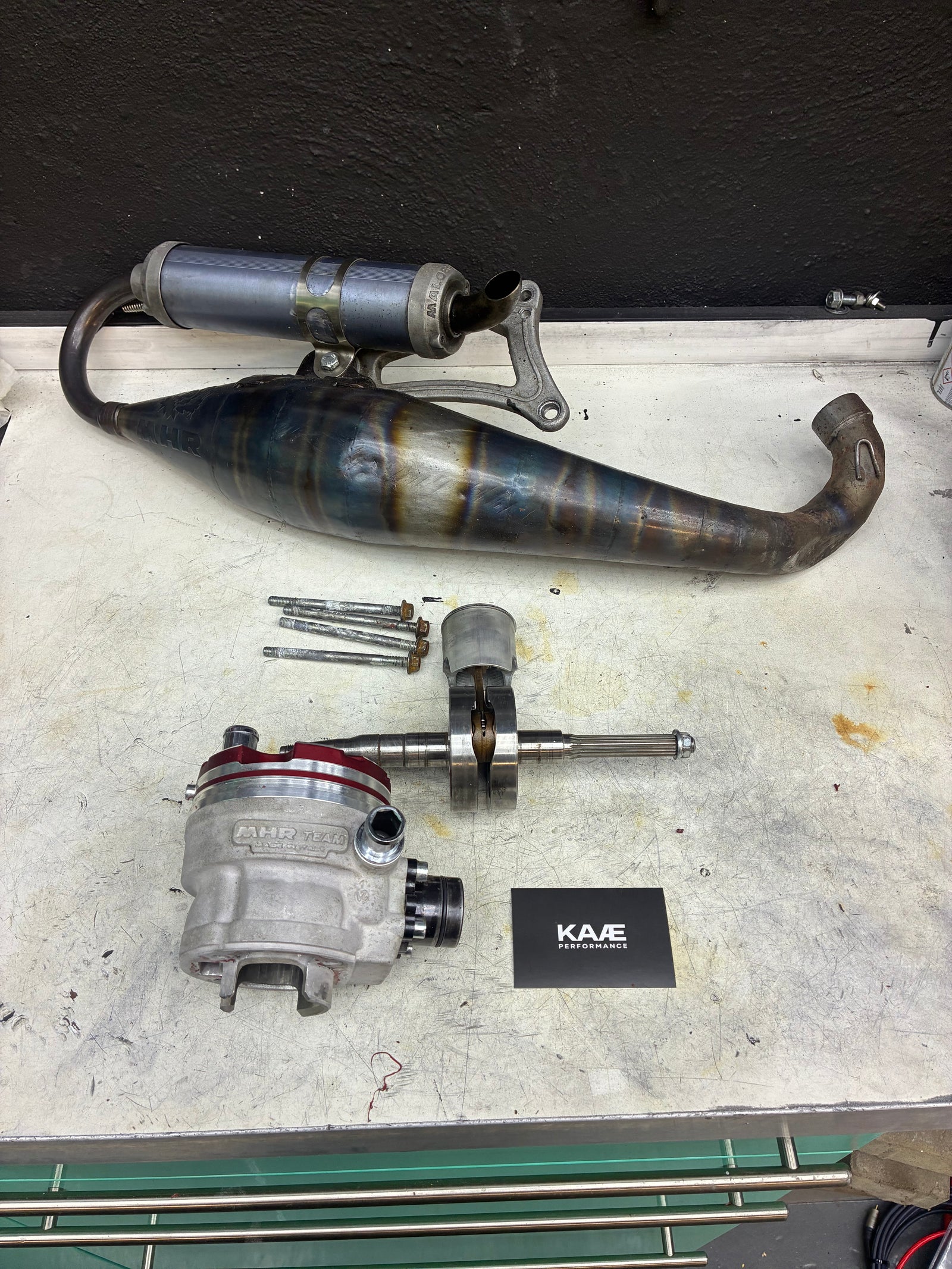 Komplet Testa Rossa 70cc KIT til Minarelli