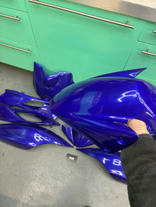 Jog R sparco blå skjoldsæt