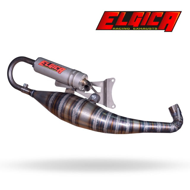 Elgica Racing Udstødning Minarelli Horisontal Malossi Testarossa 70cc